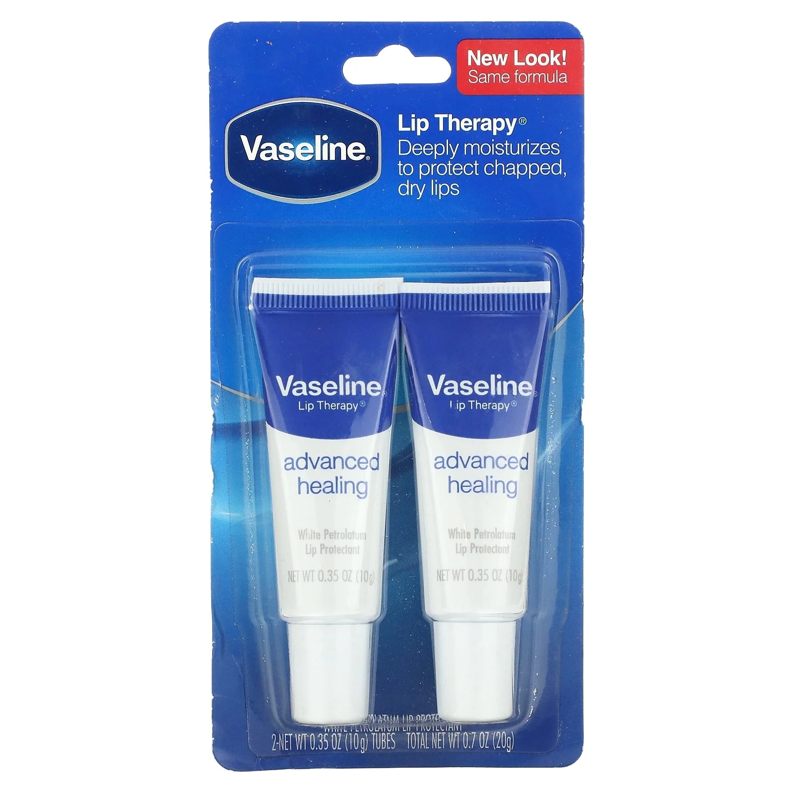 Vaseline Lip Therapy, Advance Formula Pack of 4 - $18.20