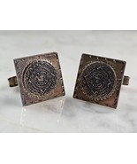 Mens Vintage Estate Sterling Silver Incan Mayan Calendar Cuff Links 15.3... - $1,652.49 MXN Mens Vintage Estate Sterling Silver Incan Mayan Calendar Cuff Links 15.3... - $1,652.49 MXN