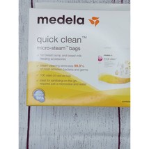 Reusable Breastfeeding Milk Bags Sanitizing Quick Clean Micro Steam Bags... - $5.00