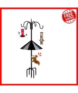Multi-Functional 92-Inch Shepherd Hook - Perfect for Bird Feeders &amp; Lant... - $96.71 CAD