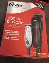 Oster MXPro &amp; Te Qie Combo Kit Adjustable Blade Magnetic Clipper &amp; Trimmer - £88.00 GBP