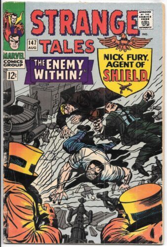 Strange Tales Comic Book #147 Marvel Comics 1966 VERY GOOD+ - $14.49