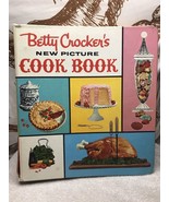 Betty Crocker&#39;s NEW PICTURE COOK BOOK 1961 First Ed. 5th Print Five Ring... - £134.73 GBP