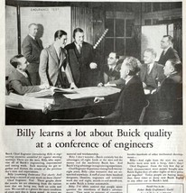 1931 Buick 8 General Motors Advertisement Antique Automobilia Engineers - $24.99