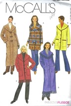 McCalls Sewing Pattern 4670 Jacket Coat Winter Long Short Misses Size L-XL - £9.95 GBP