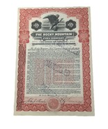 1943 ROCKY MOUNTAIN FUEL Co Bond Certificate Colorado Mining Scripophily... - $34.30 CAD