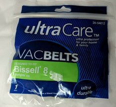 New Belt BISSELL 8 VacBelts Ultra Durable 20-541012 Vacuum Uprights UCB6... - £3.36 GBP