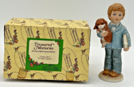 Enseco Treasured Memories Sunday Best Porcelain Figurine w/ Box SKU U217 - £11.98 GBP