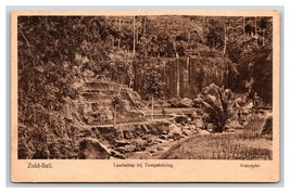 Landscape at Tampaksiring South Bali UNP DB Postcard B19 - $3.91