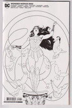 Wonder Woman (2016) #800 Cvr J Inc 1:50 Yanick Paquette Black &amp; White Card Stock - £74.18 GBP