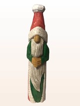 Old World Santa Clause Caricature Figurine &amp; Christmas Table Ornament - One Of A - £19.75 GBP