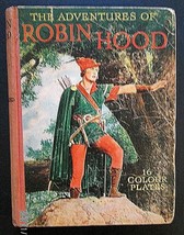ERROL FLYNN,C. RAINS,B.RATHBONE (ADVENTURES OF ROBIN HOOD) ORIG,1938 BOOK - $296.99