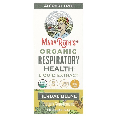 MaryRuth Organics Respiratory Health Liquid Drops, Alcohol Free, 1 Fl Oz... - $14.36