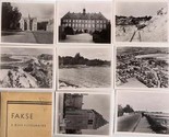 8 Photographs of FAKSE Denmark 1940&#39;s - $21.84