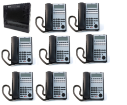 NEC 1100009 SL1100 Phone System Control Unit w/ 8 12B Key Phones IP4WW-1... - £672.70 GBP