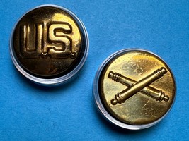 CIRCA 1942-1970, U.S. AND ARTILLERY, COLLAR DISKS, TYPE V, ENLISTED - €12,84 EUR