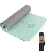 Yoga Mat Extra Thick 1/3&#39;&#39; &amp; 2/5&quot; Non Slip Yoga Mats for Women Eco Frien... - $59.37 CAD
