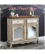 French Cottage Mirrored Accent Chest - £787.98 GBP