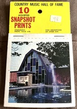 Vintage Country Music Hall of Fame 10 Assorted Snapshot Prints USA - $190.81 MXN