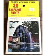 Vintage Country Music Hall of Fame 10 Assorted Snapshot Prints USA - €8,48 EUR