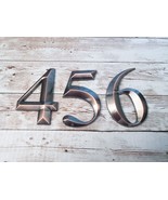 4 5 6 House Numbers / Mailbox Numbers Self Adhesive 4&quot; Oil Rubbed Bronze - £5.49 GBP