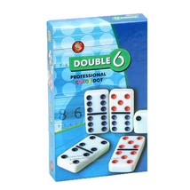 Double 6 Color Dot Professional Size Dominoes - £11.84 GBP