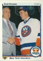 Scott Scissons 1990-91 Upper Deck # 357 Islanders - Rookie - £1.36 GBP