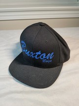 Buxtan Bays adjustable hat, black and blue, snapback, by Lids - $8.68