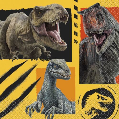 Primary image for Jurassic World 3 Luncheon Napkins 16 Ct