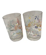 Walt Disney World Remember the Magic Tumbler Glasses set of 2 16 oz Dona... - $16.82