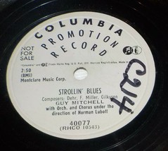 Guy Mitchell 78 Strollin&#39; Blues / Sippin&#39; Soda SH1F - £5.44 GBP