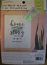 Dimensions Cross Stitch Kit &quot;Where Our Story Begins&quot; Banner 72-75463 - £7.92 GBP