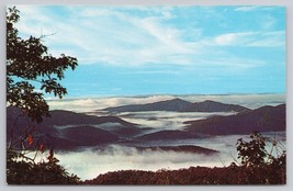 Pisgah National Forest View Pisgah Forest Inn Mt Pisgah North Carolina Postcard - £10.85 GBP