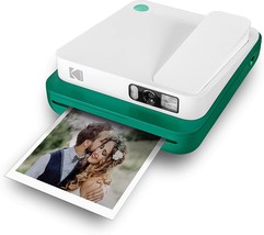 Kodak Smile Classic Digital Instant Camera For 3.5 X 4.25 Zink Photo, Green - £61.70 GBP