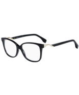 FENDI FF 0233 807 Black Eyeglasses 49mm - $160.55