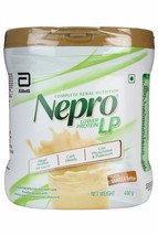 Abbott Nepro LP Powder Vanilla 400gm For Renal Impairment &amp; Dialysis Pat... - £32.92 GBP