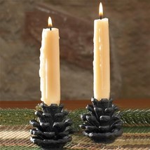 Woodland Pinecone Candle Holder Duo - $133.93