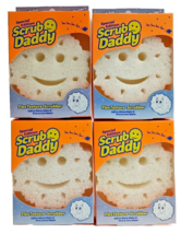 4 Pack Scrub Daddy Winter White Snowflake Shape Special Edition - £15.40 GBP