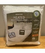 New Biddeford Twin Heated Mattress Pad - 10 Hour Auto Shut Off - 10 Heat... - $39.59
