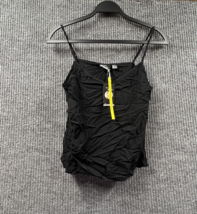 Esmara Camisole Heidi Klum Womens Size 4 Black Fashionable Tank Top Shirt - $11.73