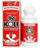 3 x Koli Super Warm Pain Relief Massage Roller 60ml - $31.50