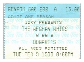 The Afghan Whigs Concert Ticket Stub February 9 1999 Cincinnati Ohio - £35.68 GBP