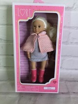 Lori Eliz Fashionable Stylish Doll 6&quot; Light Blonde Hair Brown Eyes With Outfit - £16.51 GBP