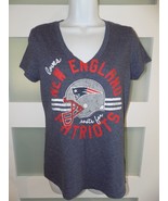 NFL Team Apparel Loves New England Roots For Patriots Navy Blue T-shirt ... - £17.45 GBP