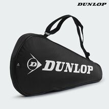 Dunlop Squash Racket Bag Full Cover Racquet Bag Sports Cover Black NWT - $24.21