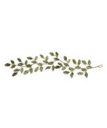 Glittered Holly Leaf Garland (Set of 2) - 795193 - $97.64 CAD