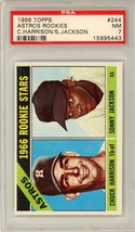 1966 Topps Astros Rookies #244 PSA 7 P1355 - £22.07 GBP