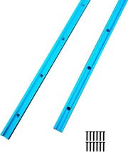 HFS 2PK Blue T-track 36 inch with Wood ScrewsDouble Cut Profile Universal - £26.72 GBP