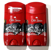 2 Pack Old Spice Wolfthorn Antiperspirant Deodorant Triple Protection 2.6 Oz - £20.53 GBP