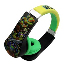 Teenage Mutant Ninja Turtles Kids Friendly Cushioned Headphones with Volume Lim - £44.93 GBP